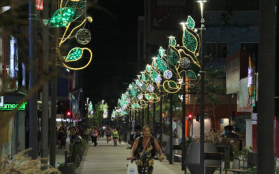 Itajaí brilha neste Natal com decoração em 200 pontos da cidade