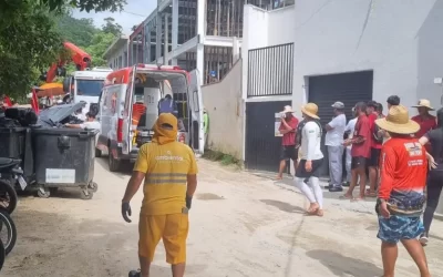 Trabalhador é esmagado por duas vigas de 800kg e morre em Balneário Camboriú