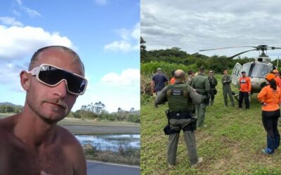 Buscas por itajaiense desaparecido no Pico Jurapê em Joinville entram no seu sexto dia de operação