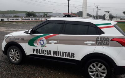 Polícia Militar recaptura foragido após informações cruciais em Itajaí