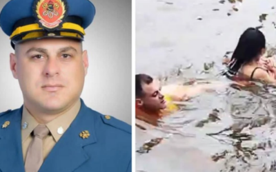 VERDADEIRO HERÓI: Sargento dos Bombeiros de Araquari realiza resgate de jovem em área de difícil acesso