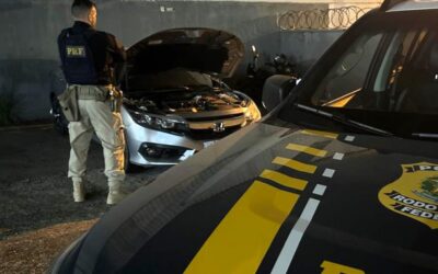 Carro roubado no Rio de Janeiro em 2020 é recuperado neste domingo (29) em Navegantes