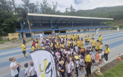 Festival de Atletismo Kids reúne 150 crianças e é sucesso em Itajaí