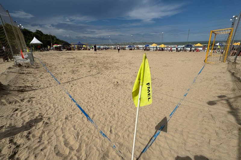 Primeiro fim de semana do Beach Soccer Itajaí 2025 teve 103 gols marcados