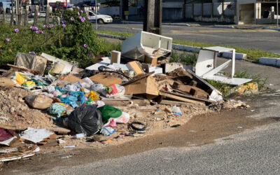 Programa ‘Cidade Mais Limpa’ é suspenso temporariamente devido às fortes chuvas dos últimos dias em Itajaí
