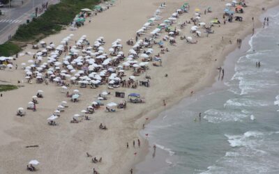 Fiscalização reúne equipe para ação na Praia Brava nesta sexta-feira (10)