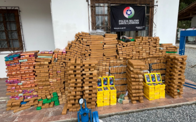 Polícia Militar apreende 860 kg de drogas e prende trio em operação no Vale do Itajaí