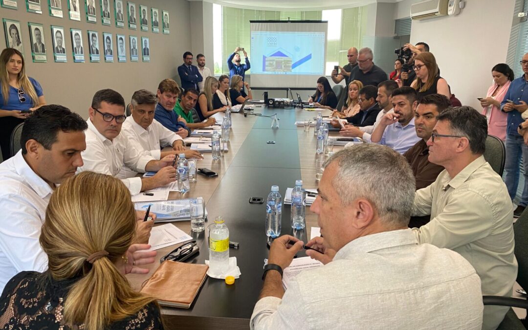 AMFRI e consórcios iniciam 2025 com eleição de nova diretoria e plano de desenvolvimento regional