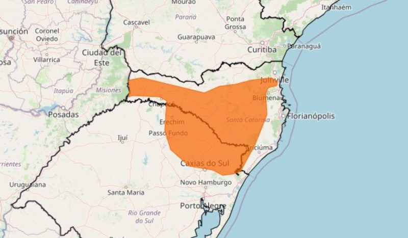 Calor escaldante: Sensação térmica em SC pode ultrapassar 45°C
