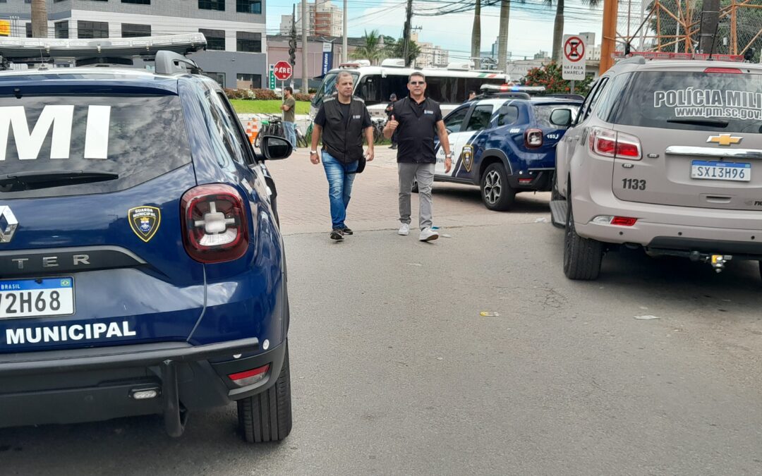 Operação Recomeço: índice de roubos cai 53% em Itajaí no primeiro bimestre de 2025