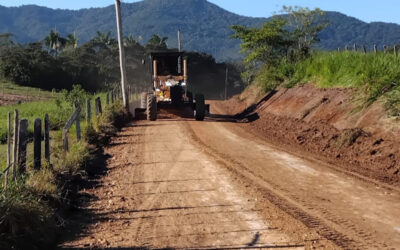 Mais de 50 km de extensão de estradas da zona rural de Itajaí passam por melhorias