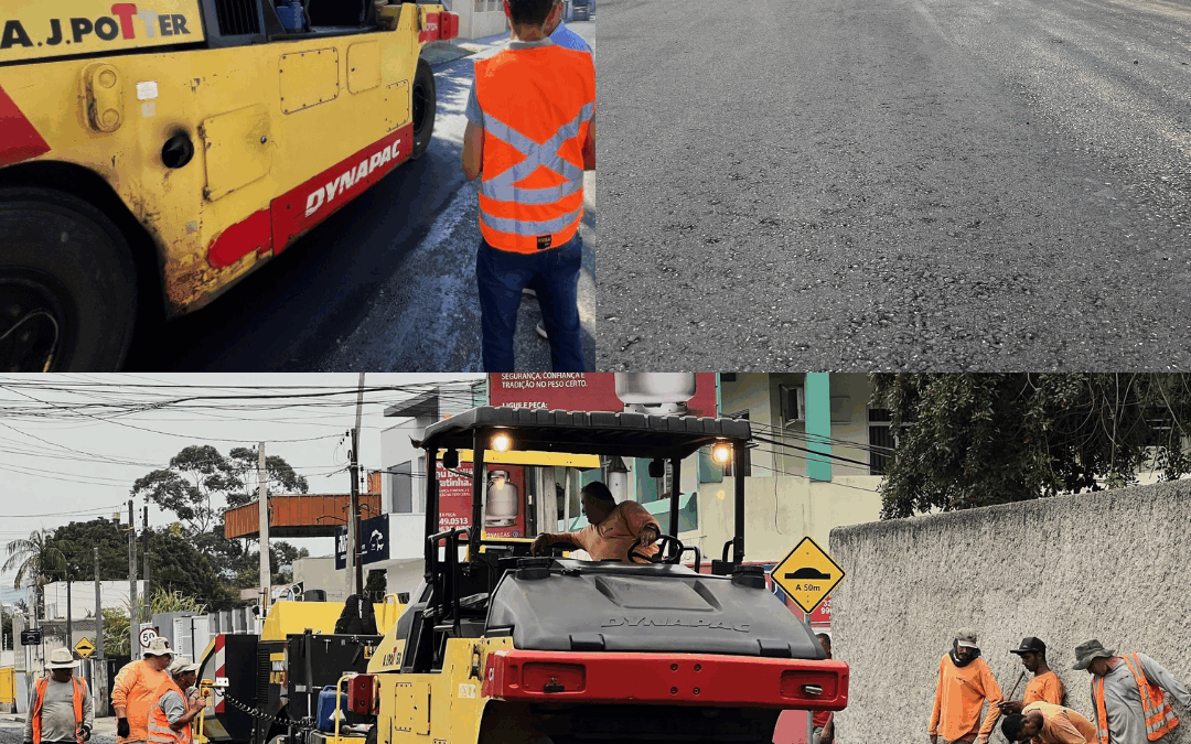 Secretaria de Obras entrega 1,1 km de pavimentação nos bairros São Judas e São João