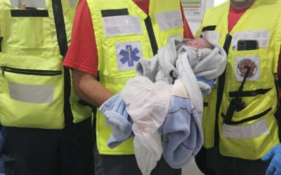 Bebê nasce em casa e Corpo de Bombeiros atua com agilidade no parto em Navegantes