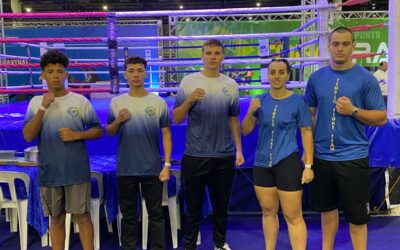 Equipe de Muay Thai de Balneário Piçarras participa do maior evento esportivo da América e conquista medalhas