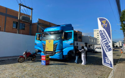 Codetran promoveu ação educativa para estudantes do município, em Itajaí