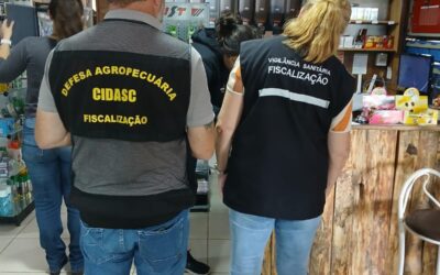 Fiscalização em Itajaí mira riscos sanitários e produtos irregulares