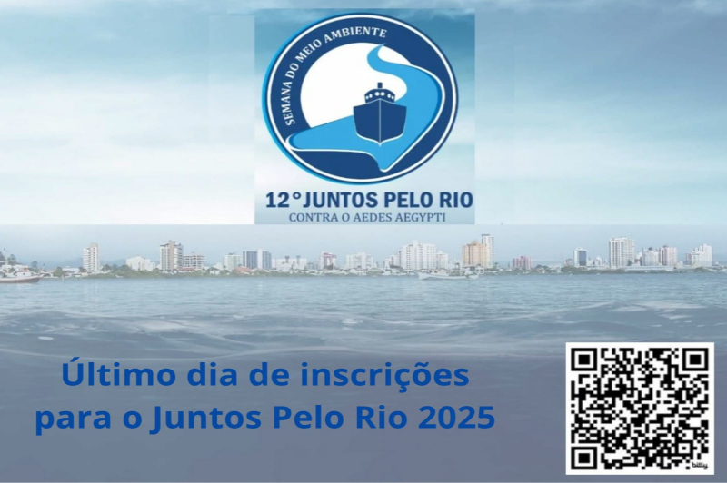 Último dia para se inscrever no maior mutirão ambiental de Itajaí ‘Juntos Pelo Rio 2025’
