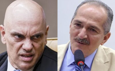 Alexandre de Moraes discute com Aldo Rebelo em audiência: “Vai sair daqui preso”