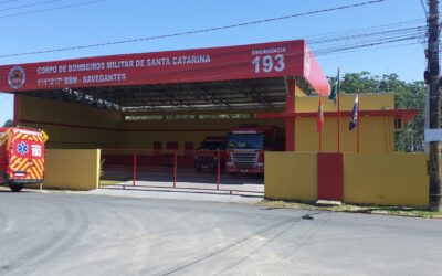 O Corpo de Bombeiros Militar de Navegantes celebra 25 anos de dedicação à comunidade