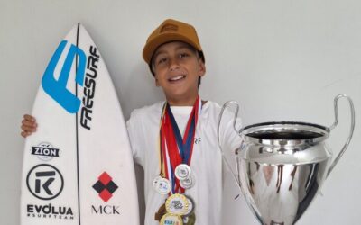Surfista bolsista de Navegantes é campeão latino-americano