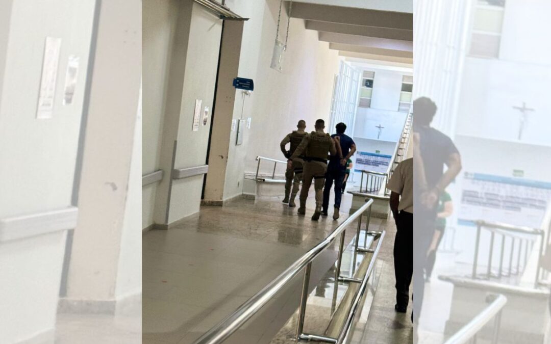 Acompanhante agride dois técnicos em hospital de Joinville após beber e retornar alterado