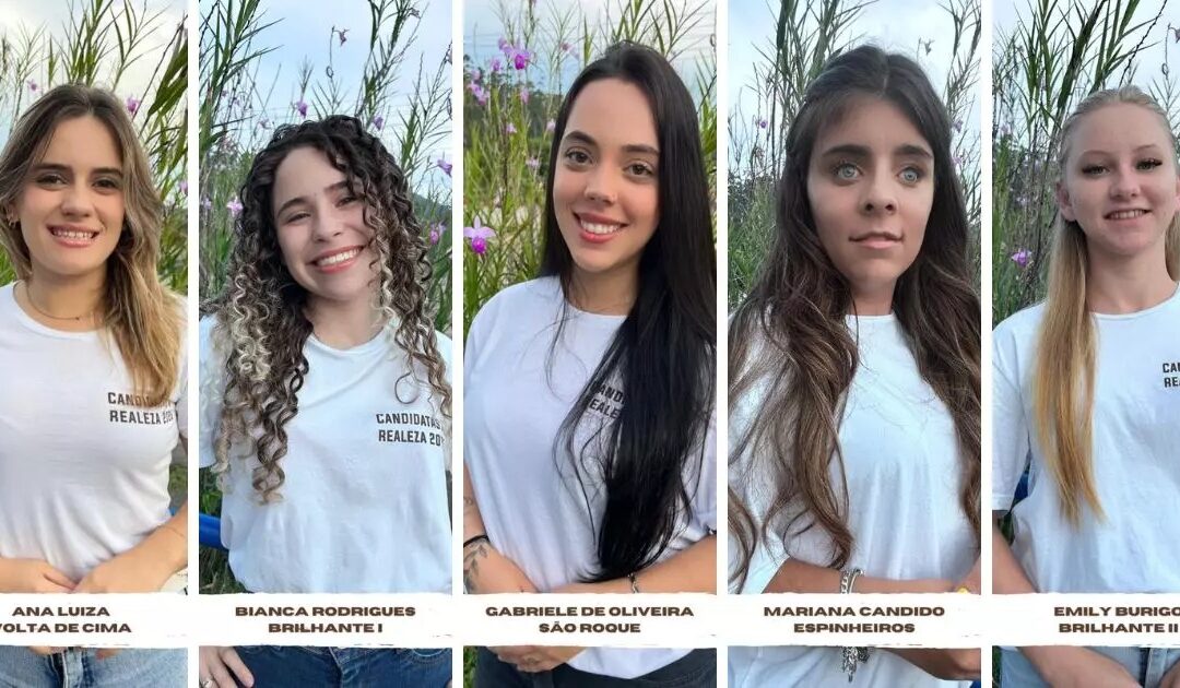 Itajaí se prepara para a 39ª Festa do Colono: conheça as candidatas à realeza do evento
