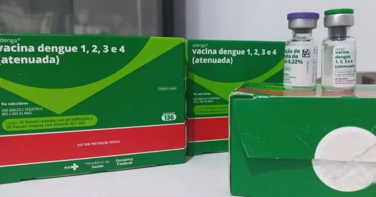 Vacina contra a dengue chega ao Litoral e Baixo Vale de SC: campanha começa nesta quinta-feira (15)