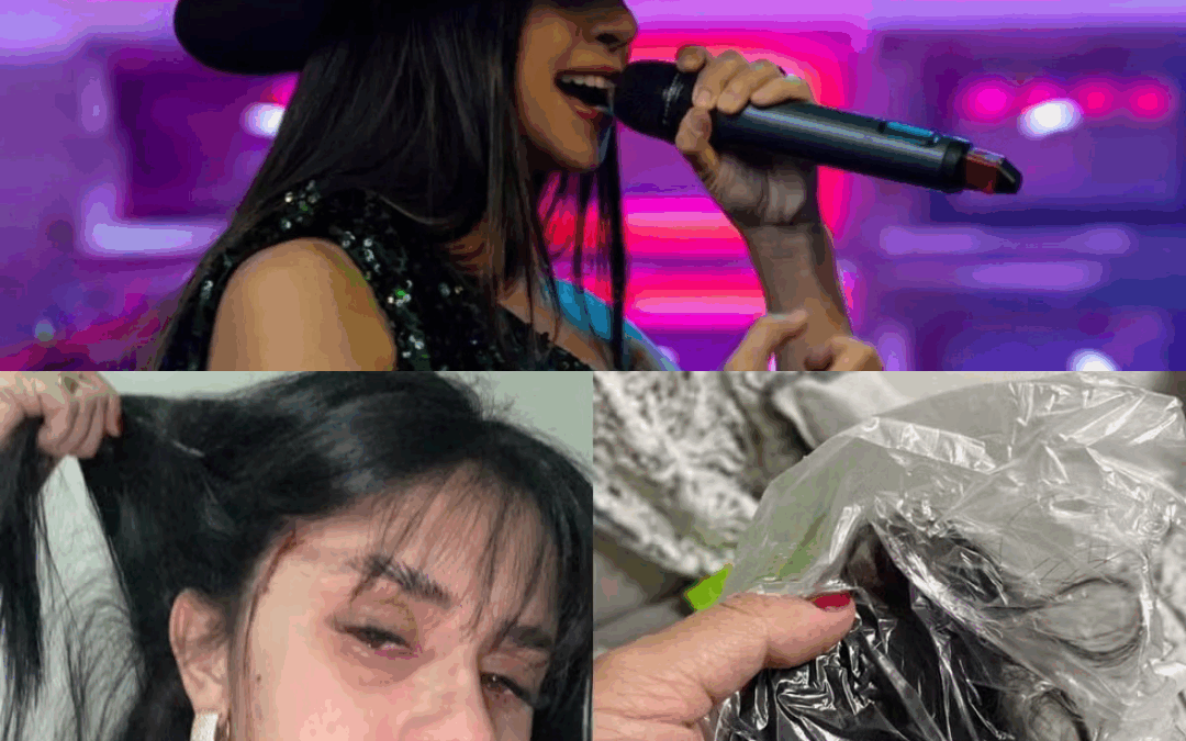 Cantora sertaneja Débora Amorim é brutalmente atacada e tem cabelo cortado na frente da própria casa em Blumenau