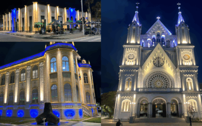 Nova iluminação em Led será onaugurada em prédios históricos nesta quarta-feira (18), em Itajaí