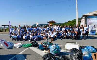 Mutirão ‘Juntos Pelo Rio’ mobiliza Itajaí em grande ação ambiental e educativa