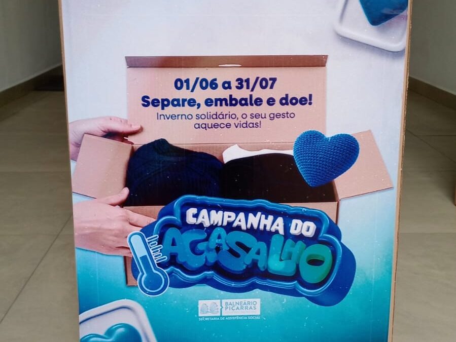 Assistência Social inicia Campanha do Agasalho 2025 “Inverno Solidário – o seu gesto aquece vidas”
