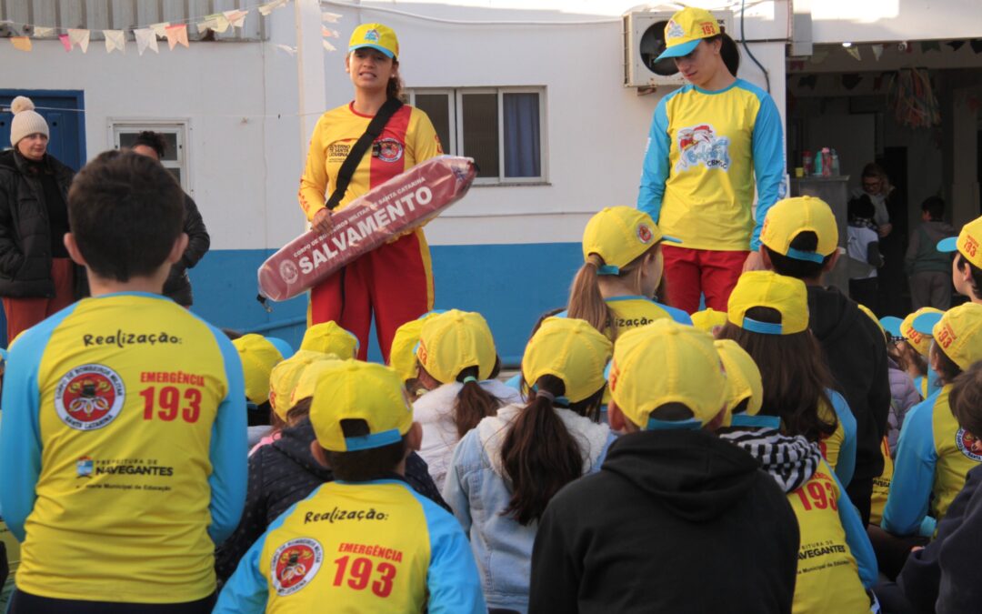 Navegantes investe na segurança infantil: Programa Golfinho forma 300 jovens “guardiões da praia”