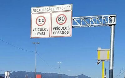 Mas radar para que, se ninguém consegue andar acima de 40 km/h. Novos radares serão ativados até o fim de junho nas BRs 101 e 376 e no Contorno Viário de Florianópolis