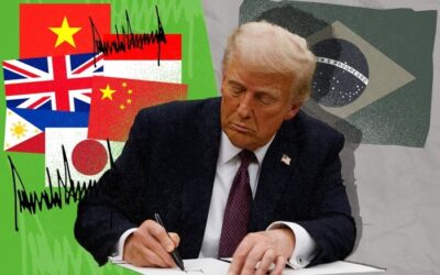 Trump impõe oficialmente a tarifa de 50% ao Brasil e acusa governo Lula de ameaçar liberdade de expressão