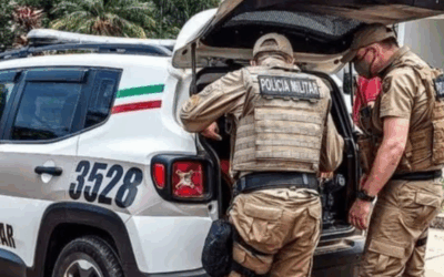 Polícia Militar captura homem com mandado de prisão ativo em Itajaí, no bairro Cordeiros