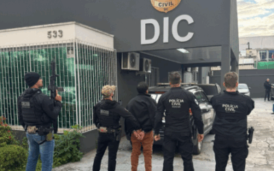Polícia Civil de SC participa da “Operação Égide” em conjunto com a PCPR e prende foragido da justiça em Itajaí
