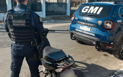 Guarda Municipal recupera motocicleta roubada no bairro São Vicente, em Itajaí