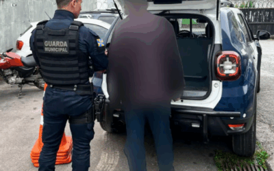 Guarda Municipal cumpre mandado de prisão após homem descumprir medida protetiva em Itajaí