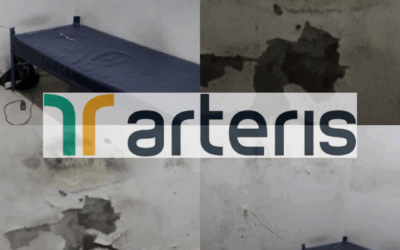 DENÚNCIA! Socorristas denunciam mofo e colchões no chão em base da Arteris