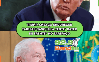 Trump ameaça endurecer tarifas caso Lula tente “bater de frente” no tarifaço
