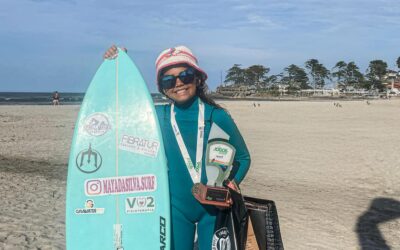 Jovem atleta de Penha conquista 4º lugar no Circuito Paranaense de Surf Amador
