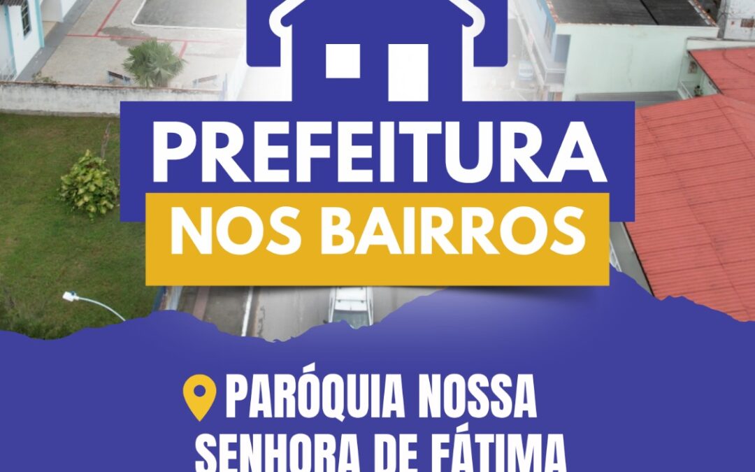 Semasa atende no Cidade Nova durante o programa ‘Prefeitura nos Bairros’, em Itajaí