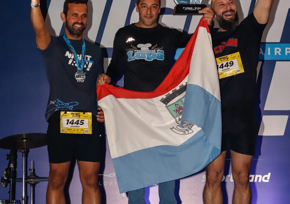 Atleta de Penha é campeão da categoria na Night Run Floripa Airport