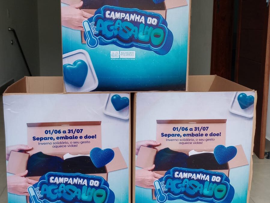 Assistência Social continua com Campanha do Agasalho 2025 “Inverno Solidário – o seu gesto aquece vidas”, em Balneário Piçarras