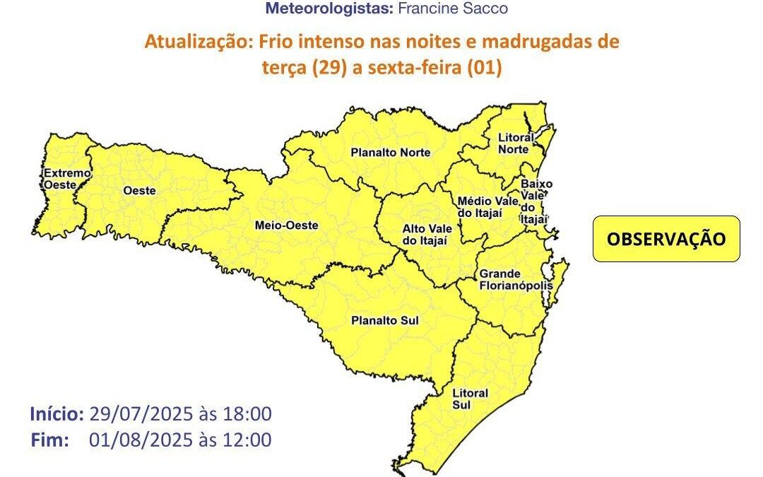 ATUALIZAÇÃO! Ressaca, frio intenso e alagamentos: Itajaí enfrenta alerta da Defesa Civil até quinta-feira (31)