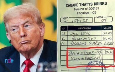 Cabaré aplica “Tarifa do Trump” e cobra 50% a mais de turista americano em Fortaleza