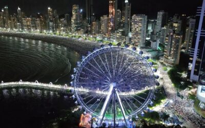 Balneário Camboriú celebra 61 anos com festa, shows, obras e a maior pizza do Brasil