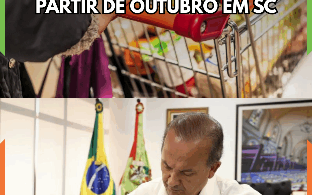 ICMS zero promete reduzir preço de alimentos a partir de outubro em SC