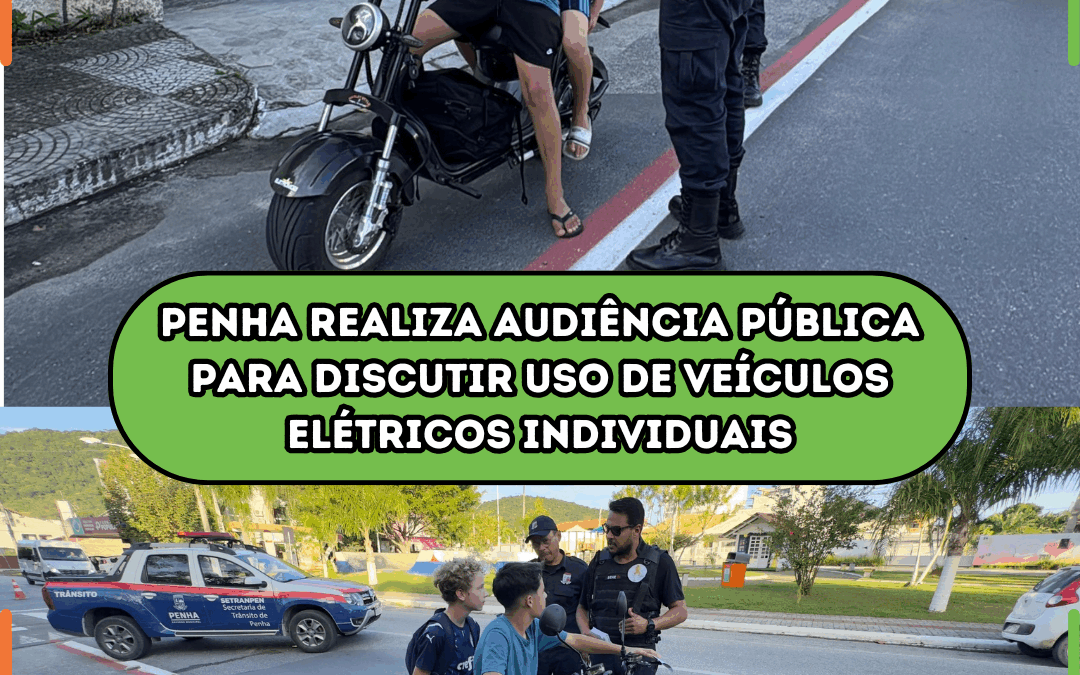 Penha realiza audiência pública para discutir uso de veículos elétricos individuais