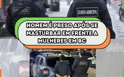 Homem é preso após se masturbar em frente a mulheres em BC